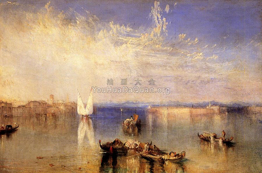 Campo Santo, Venice - 约瑟夫·玛罗德·威廉·透纳